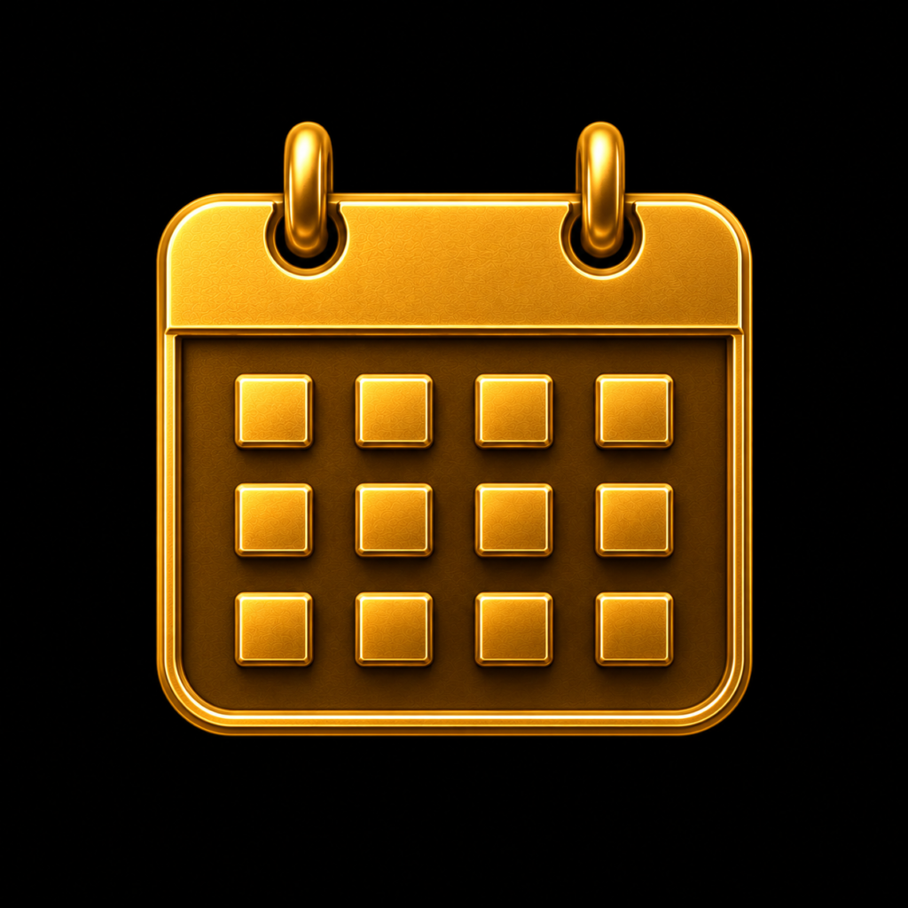 gold calculator icon